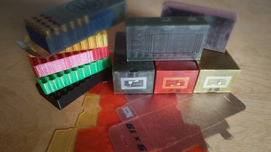 Individualisierbare Munitionsschachteln von Seibt Prototypes